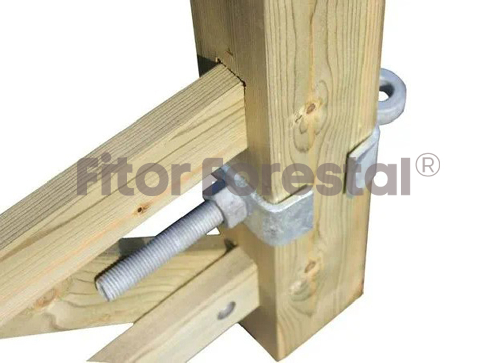Bisagras para puertas de madera