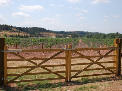 Puerta de campo para hípicas y fincas